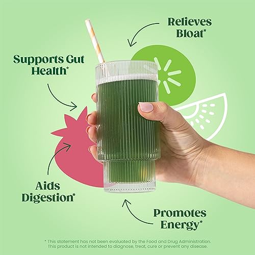 Bloom Nutrition Greens and Superfoods Powder for Digestive Health, Greens Powder