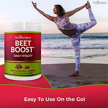 BEET BOOST for Stamina by NutriGardens - Increase Endurance & Circulation – Concentrated