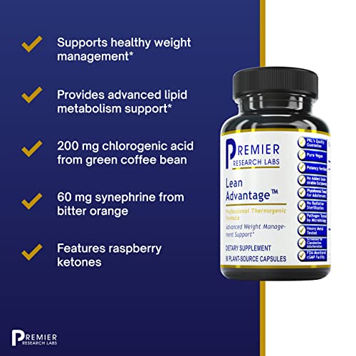 Premier Research Labs Lean Advantage - for Weight Management, Lean