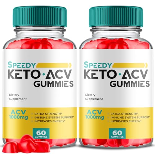 (2 Pack) Speedy Keto ACV Gummies, Speedy Keto ACV, Speedy Keto Gummies, Speedy Keto