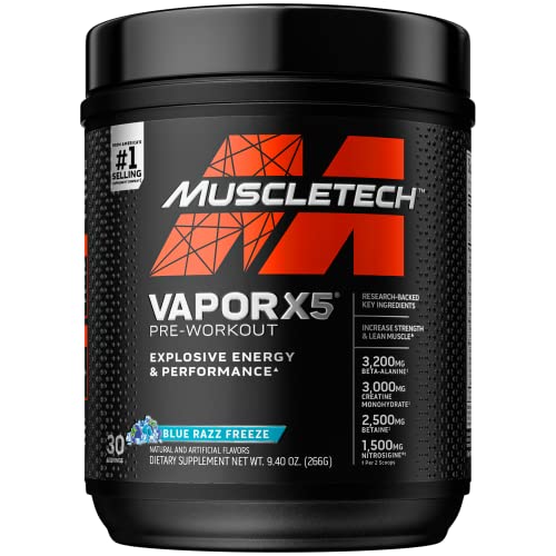 Pre Workout Powder | MuscleTech Vapor X5 | Pre Workout Powder for Men & Women 