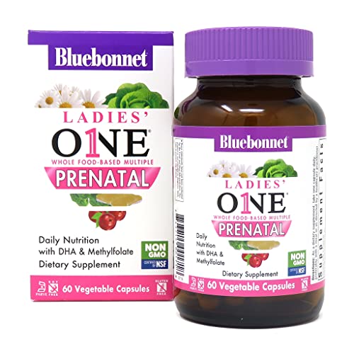 Bluebonnet Nutrition Ladies’ ONE Prenatal - Whole Food-Based - For Women Trying to Conceive