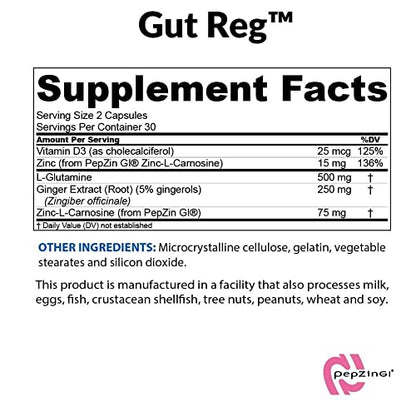 BioTrust Gut Reg Supports a Healthy Gut Lining, Helps Restore Gut Health