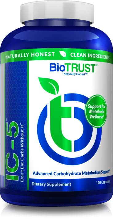 BioTrust IC-5 Keto and Carb Management Supplement, Metabolic Support 