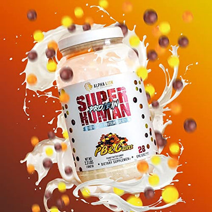 ALPHA LION Superhuman Whey Protein Powder, Great Tasting Pure Whey Protein Isolate