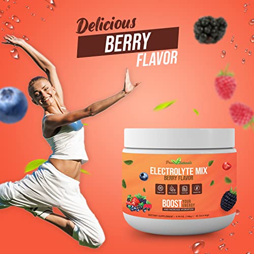 Electrolyte Powder - Refreshing Workout Recovery Electrolytes, Sugar Free, Gluten Free