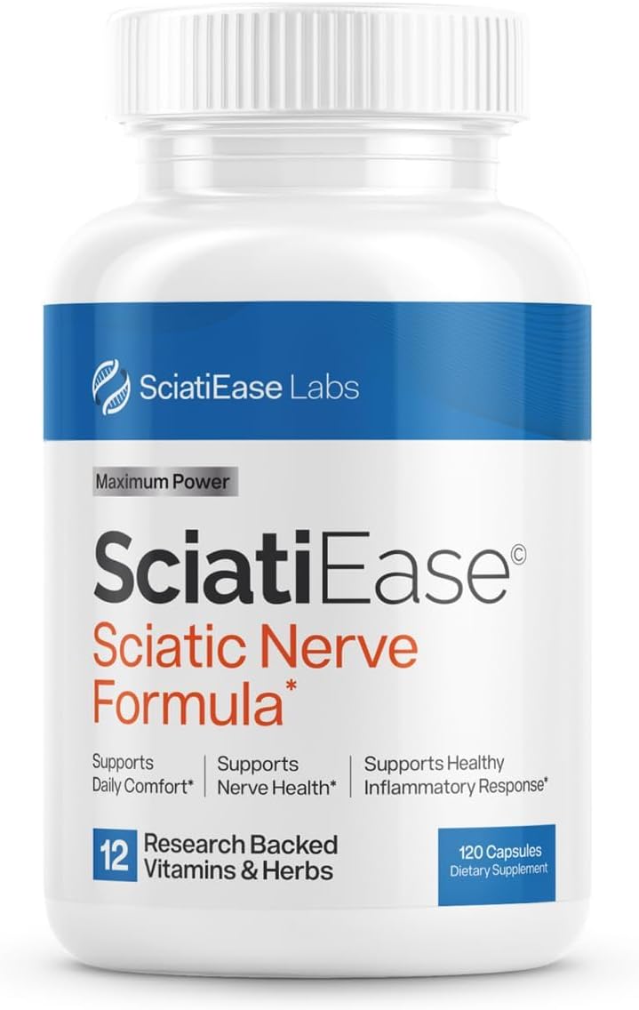 SciatiEase Sciatic Nerve Health Support Sciatic Nerve Supplement