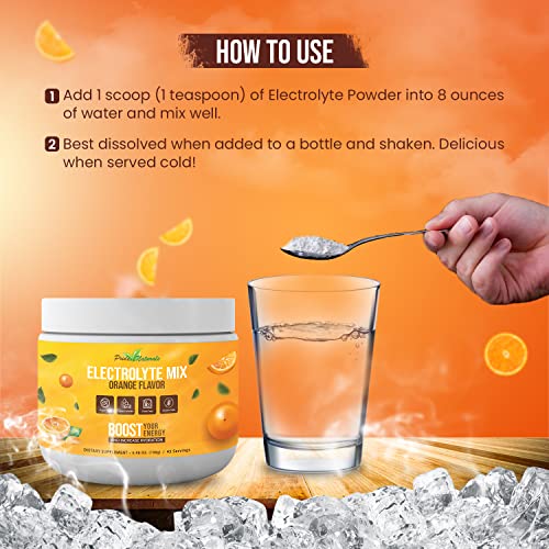 Electrolyte Powder - Refreshing Workout Recovery Electrolytes, Sugar Free, Gluten Free