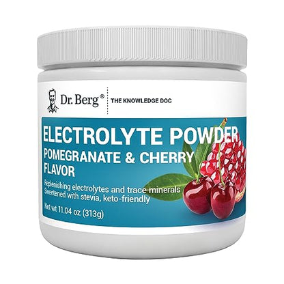 Dr. Berg Hydration Keto Electrolyte Powder - Enhanced w/ 1,000mg of Potassium 