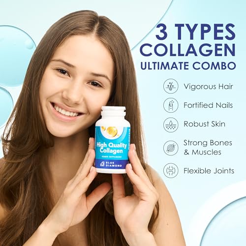 Premium 90 Marine Capsules - 530mg Natural Marine Collagen with Porcine & Bovine Collagen