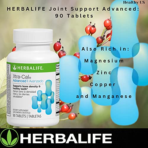 Herbalife Xtra-Cal Advanced: Tablets with Vitamin D and Minerals, Rich in Calcium