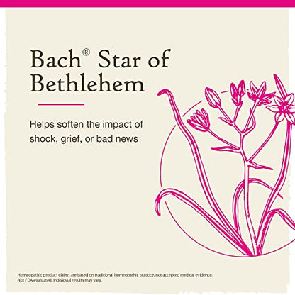 Bach Original Flower Remedies, Star of Bethlehem for Grief and Shock (Non-Alcohol Formula)