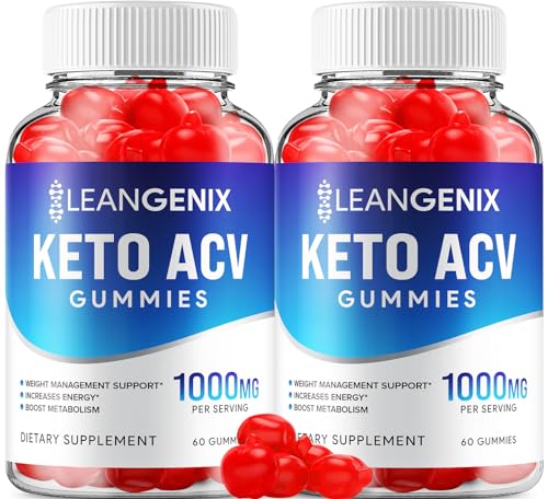 (2 Pack) LeanGenix Keto ACV Gummies - Official - Keto Lean Genix ACV Advanced Formula