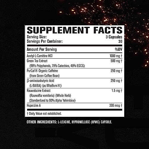 Jacked Factory Burn-XT Max - High-Performance Thermogenic Fat Burner & Appetite Suppressant