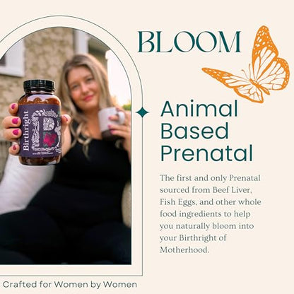 Birthright Complete Prenatal Supplement for Fetal Development… Folate, Choline + DHA