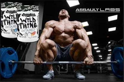 Assault Labs Wild Thing Pre Workout Powder Blend of Di-Citrulline Malate,Beta Alanine,L-Glutamine,Caffeine Anhydrous,L-Tyrosine for Body Builders and athlets| 2 Flavor Options (Rocket Pop)