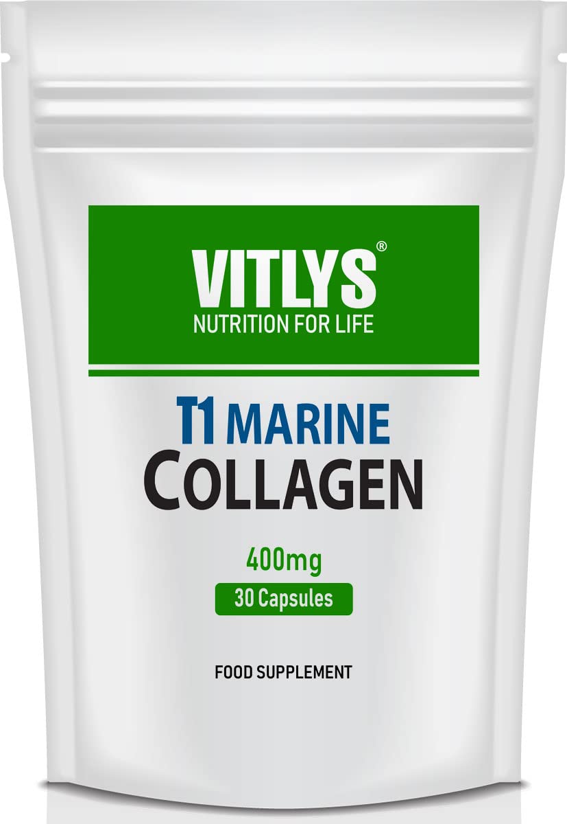 Optimum Marine Collagen 30 Capsules - 1 Month Supply - One Per Day Hydrolysed Collagen