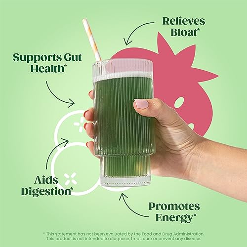 Bloom Nutrition Super Greens Powder for Digestive Health - Probiotics, Digestive