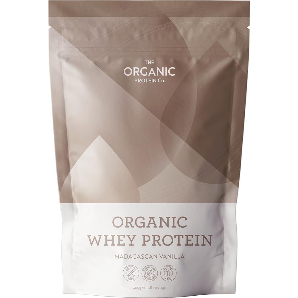 The Organic Protein Co. - Madagascan Vanilla Organic Whey Protein Powder