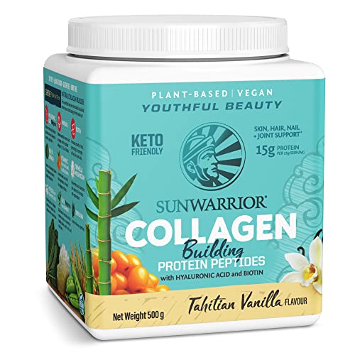 Sunwarrior Plant-Based Vegan Youthful Beauty Collagen Building Protein Peptides