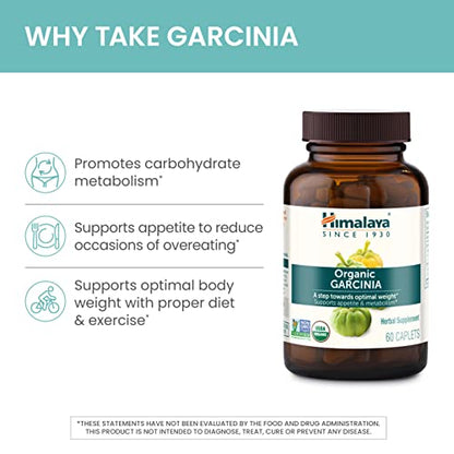 Himalaya Organic Garcinia Cambogia for Weight Loss, Promotes Healthy Body Weight