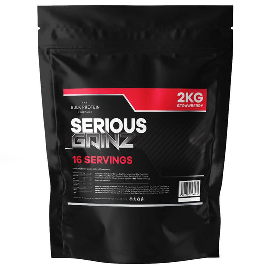 The Bulk Protein Company, SERIOUS Gainz - Whey Protein Powder - Weight Gain, Mass Gainer