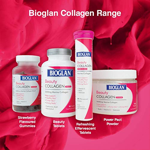 Bioglan Collagen Effervescent | 1000mg | Hydrolysed Marine Collagen