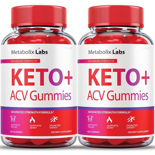 (2 Pack) Metabolix Labs Keto Acv Gummies, Metabolics Labs Keto Gummies, Metabolix Labs