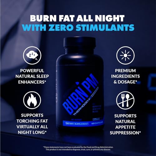 Sculpt Nation by V Shred Burn PM - Night Time Fat Burner - Appetite Suppressant and Weight Loss