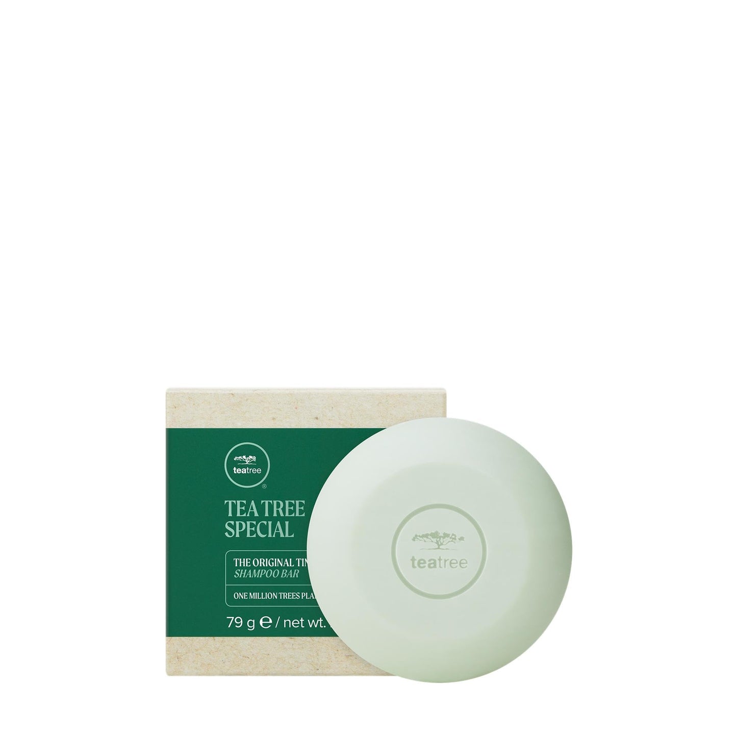 Tea Tree Special Shampoo Bar, Invigorating Cleanser, For All Hair Types, 2.8 oz