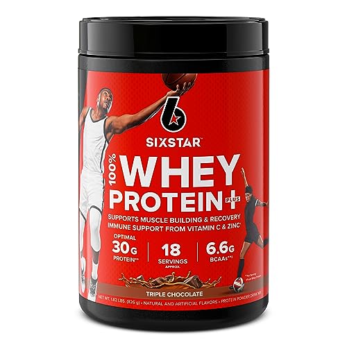 Six Star Elite Series 100% Whey Protein Plus Triple Chocolate 1.8lbs US