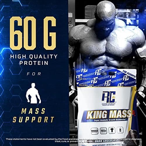 Ronnie Coleman Signature Series King Mass XL Mass Gainer Protein Powder, Muscle Gaine