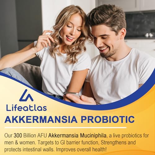 300 Billion AFU Akkermansia Muciniphila - Live Akkermansia Probiotics for Women & Men