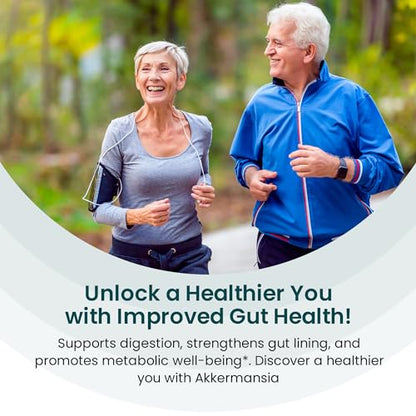 Akkermansia Muciniphila Probiotics for Digestive Health - 5 Billion TFU Akkermansia Probiotic