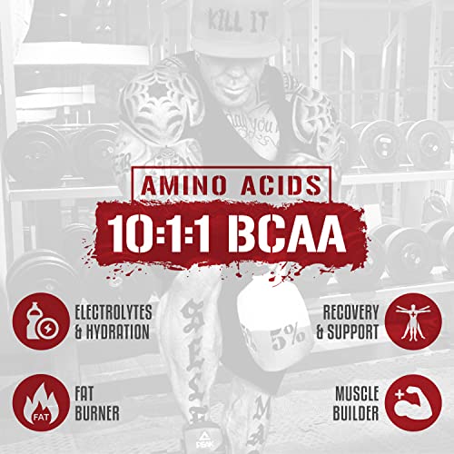 5% Nutrition Rich Piana AllDayYou Shred BCAA Powder | Amino Acid Supplement