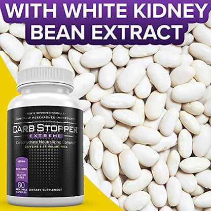 Carb Stopper Extreme: Maximum Strength, Natural Carbohydrate and Starch Neutralizer