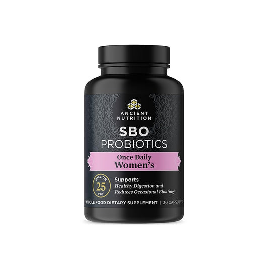 Ancient Nutrition Probiotics for Women, Once Daily Women's Probiotics 30ct, Digestive Support