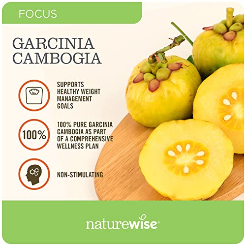 Naturewise Garcinia Cambogia (1 Month Supply) Pure Garcinia Cambogia