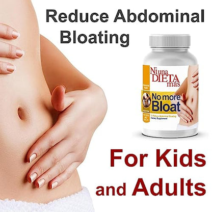 Reduce Abdominal Bloating - Digestive Enzymes for Multiple Foods