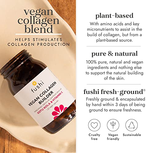 Fushi Vegan Collagen Booster, Vegan Amino Acids, with Vitamin C, E, Biotin