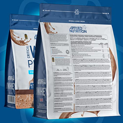 Applied Nutrition Critical Whey Protein Powder 450g - High Protein Powder, Protein Milkshake