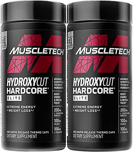 Hydroxycut Weight Loss Pills for Women & Men Hardcore Elite | Weight Loss Supplement