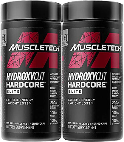 Hydroxycut Weight Loss Pills for Women & Men Hardcore Elite | Weight Loss Supplement