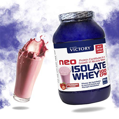 Joe Weider Victory Neo Iso Whey 100CFM 900gr Strawberry; 100% Whey Protein Isolate