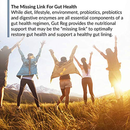 BioTrust Gut Reg Supports a Healthy Gut Lining, Helps Restore Gut Health