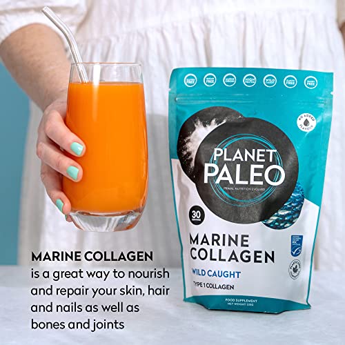 Pure Marine Collagen Powder (60 Servings, 450g) | for Healthy Skin, Hair and Nails, and Gut Health