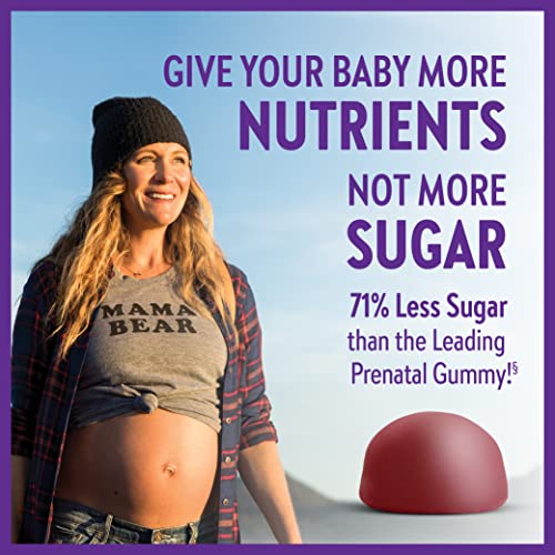 New Chapter Prenatal Multivitamin Gummies – 71% Less Sugar, Prenatal Gummies