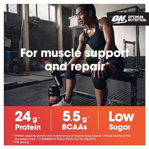 Optimum Nutrition Gold Standard 100% Whey Muscle Building and Recovery Protein Powder