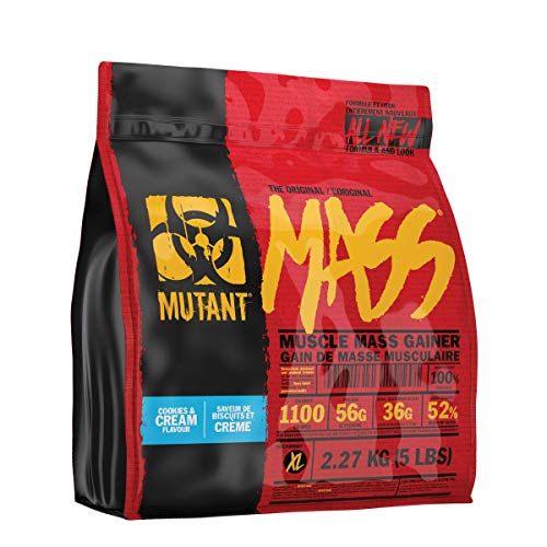 MUTANT Mass Weight Gainer Protein Powder, High-Calorie Workout Shakes