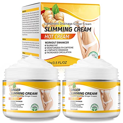 2PCS VOGSIG Ginger Slimming Cream - Anti Cellulite, Fat Burning, Tightening & Moisturizin